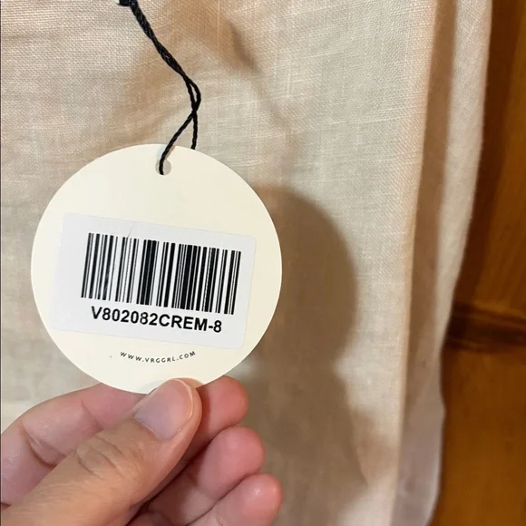 NWT | VRG GRL Elegant Cream Maxi Dress - Size 4 (small) - Picture 9 of 15